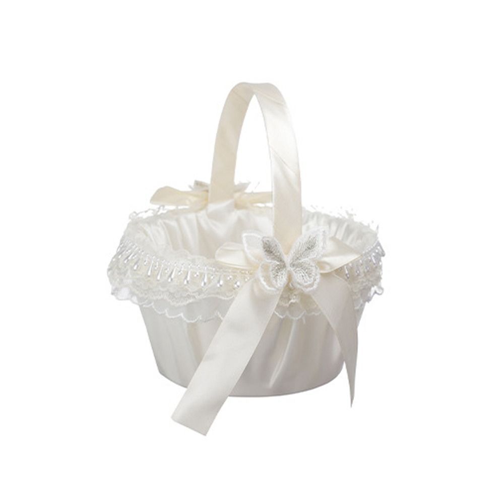 Sweet Lace Wedding Flower Bask - Gardening Tools Girls review and price