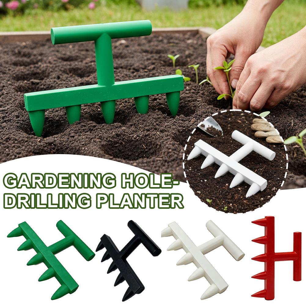 Gardening Hole Punch Seeder, H - Gardening Tools Vegetables review and price