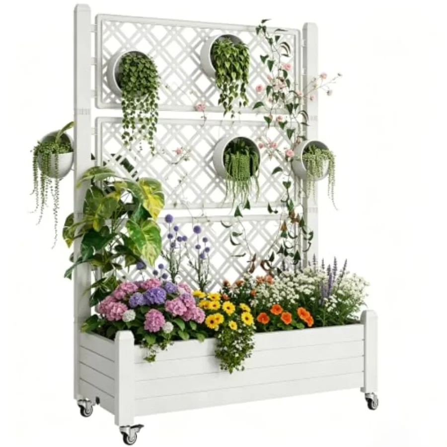 Trellis Raised Garden Bed, Sel - Self-Watering Planter review and price