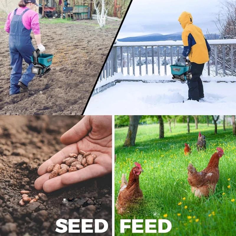 3.3L Automatic Fertilizer Spre - Gardening Tools Vegetables review and price