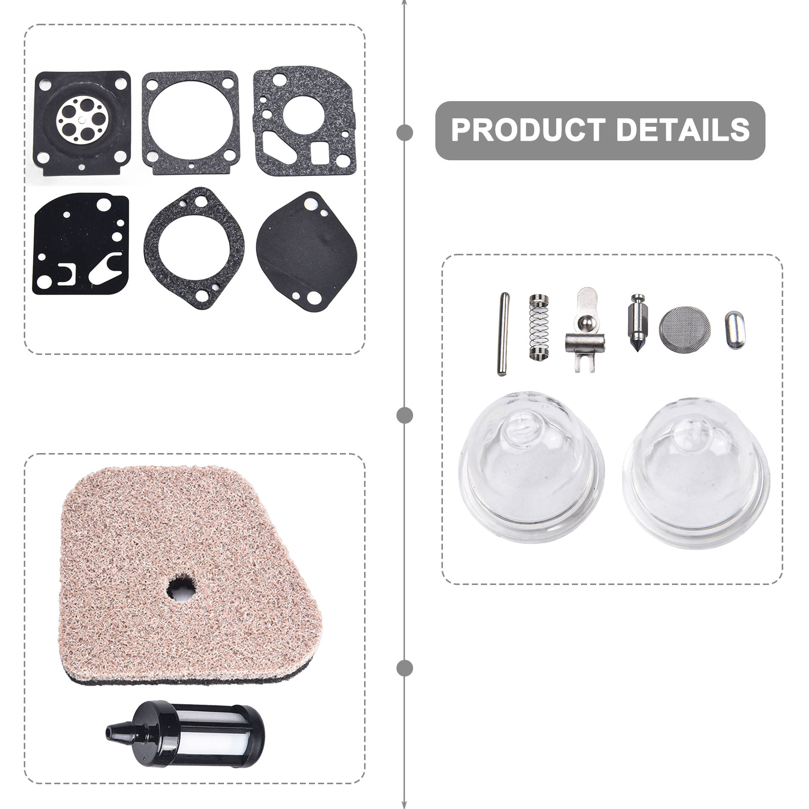 Carburetor Service Kit for Var - Gardening Tools Essential review and price